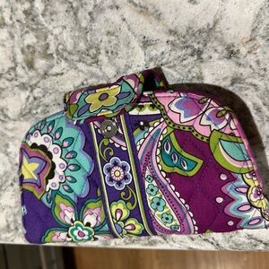 Vera Bradley Multicolor Paisley Cosmetic Bag